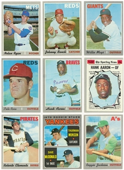 1970 Topps Baseball Near Set (719/720)